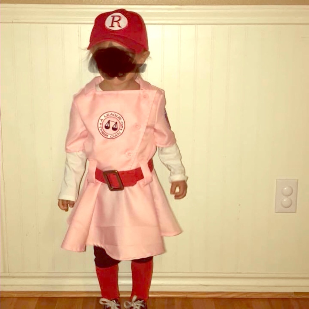 league of their own toddler Halloween costume